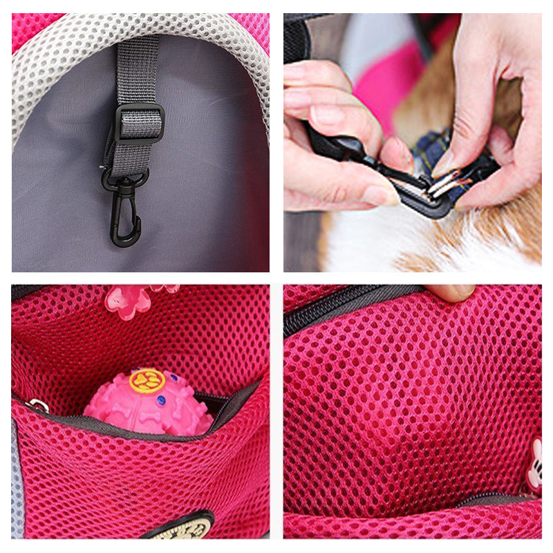 Mochila de viaje para perros al aire libre