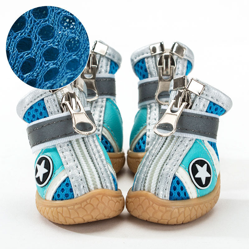 Zapatos anticaídas y transpirables para perros