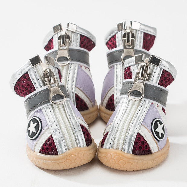 Zapatos anticaídas y transpirables para perros