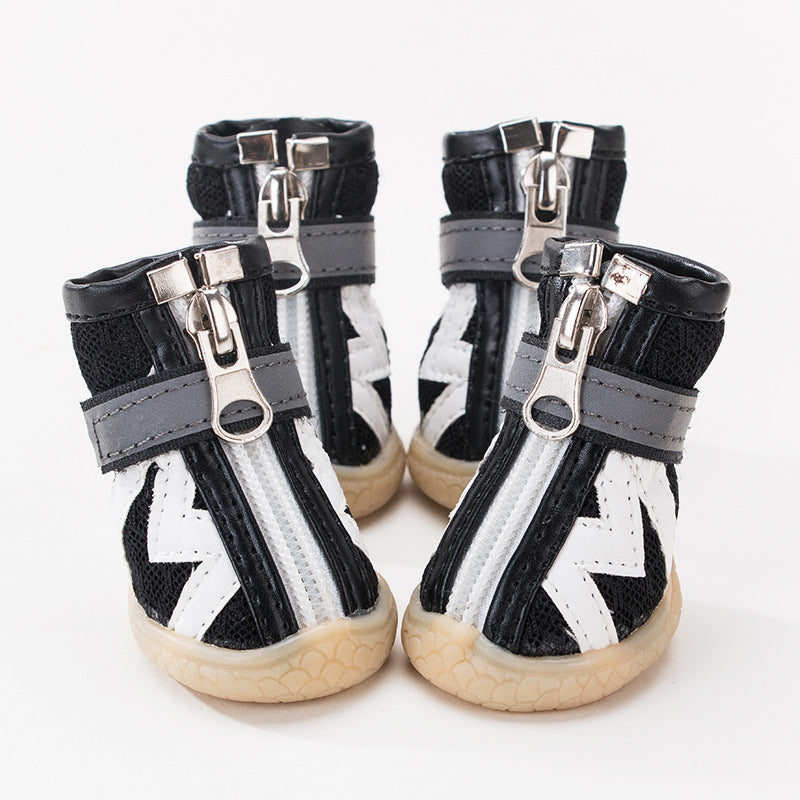 Zapatos anticaídas y transpirables para perros