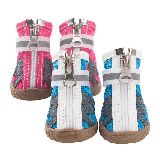Zapatos anticaídas y transpirables para perros