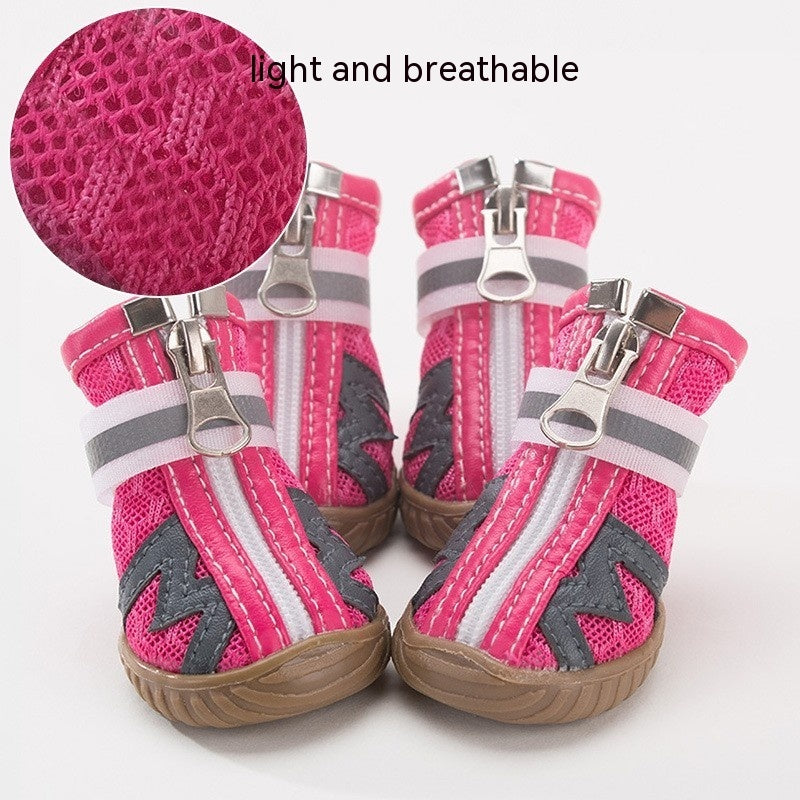 Zapatos anticaídas y transpirables para perros